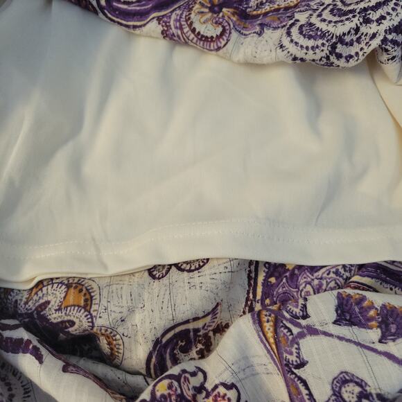 NWT Band of the Free Paisley Maxi Dress Tier Summer Vacation Resort Cruise Sz S‎ - Picture 10 of 11